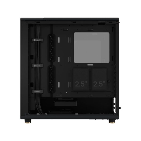 Case Fractal Design North Zwart TG Clear Charcoal Black ATX - Afbeelding 7