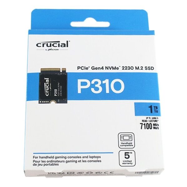 Crucial CT1000P310SSD2 internal solid state drive 1 TB M.2 PCI Express 4.0 NVMe - Afbeelding 5