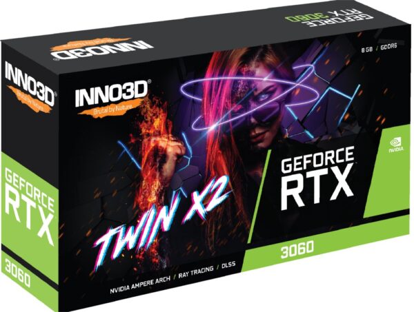 Inno3D GeForce RTX 3060 Twin X2 NVIDIA 8 GB GDDR6 - Afbeelding 3