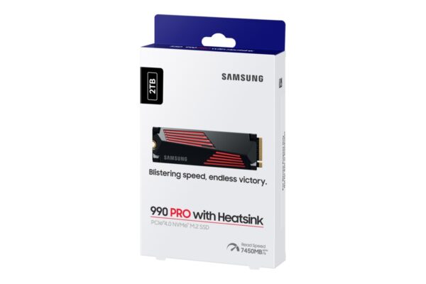 Samsung 990 PRO 2TB NVMe SSD M.2 7450MB/s Heatsink PS5 - Afbeelding 5