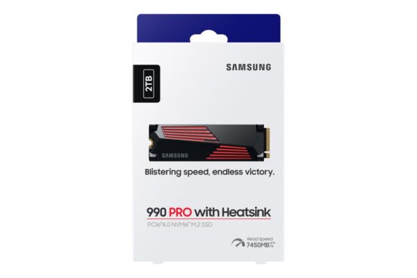 Samsung 990 PRO 2TB NVMe SSD M.2 7450MB/s Heatsink PS5 - Afbeelding 3