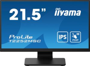 MON iiyama ProLite 21.5" 1920 x 1080 Full HD Touchscreen zwart