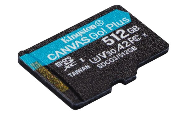 Kingston Technology Canvas Go! Plus 512 GB MicroSD UHS-I Klasse 10 - Afbeelding 3