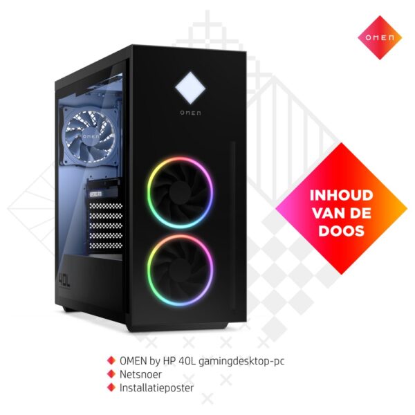 HP Omen i7-12700K Z690 32GB 3.733Mhz 2X1TB RTX3080 10GB W11 - Afbeelding 18