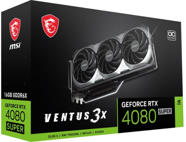 MSI VENTUS GeForce RTX 4080 SUPER 16G 3X OC NVIDIA 16 GB GDDR6X - Afbeelding 3