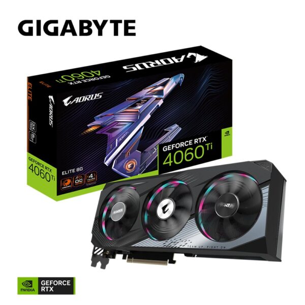 Gigabyte AORUS GeForce RTX 4060 Ti ELITE 8G NVIDIA 8 GB GDDR6 - Afbeelding 3