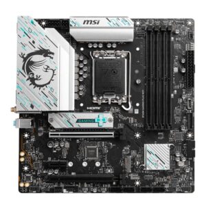 MSI B760M GAMING PLUS WIFI | Socket LGA 1700 | Intel B760 | 4xDDR5 | Micro-ATX | Moederbord