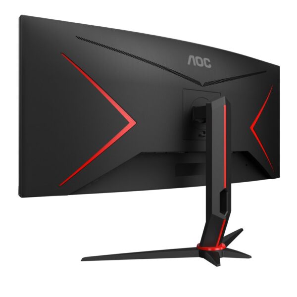 AOC G2 CU34G2X/BK computer monitor 86,4 cm (34") 3440 x 1440 Pixels Quad HD LED Zwart, Rood - Afbeelding 10