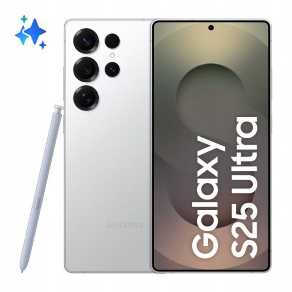 Samsung Galaxy S25 Ultra | 17,5 cm (6.9") | Dual SIM | Android 15 | 5G | USB Type-C | 12 GB RAM | 512 GB Opslag | 120Hz AMOLED Display | 5000 mAh | Titanium Wit