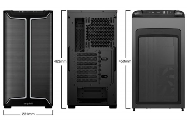 be quiet! PURE BASE 501 DX RGB | Midi Tower Case | Zwart - Afbeelding 3