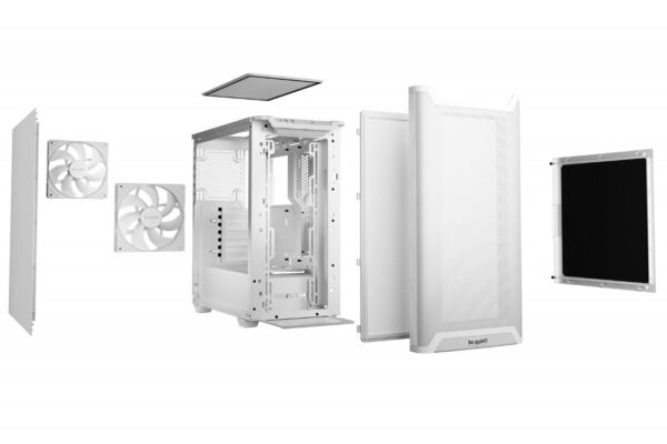 be quiet! PURE BASE 501 Airflow Mesh | Midi Tower Case | Wit - Afbeelding 5