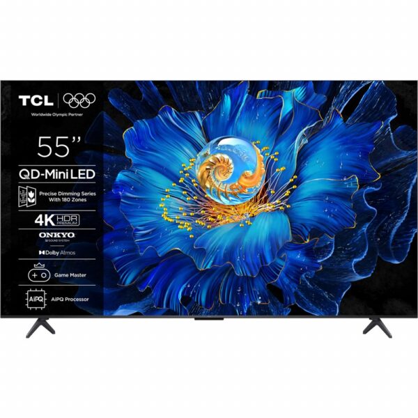 TCL 55C6KS 55" | Ultra HD 4K QD-Mini LED Smart TV (2025) | Google TV + Wifi | Dolby Vision | 120Hz Gaming Mode