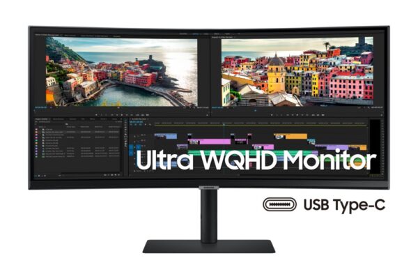 Samsung LS34A650UBUXEN 34" | 3440x1440 UWQHD VA | 100Hz | 1000R Curved | HDR10 | USB-C | Monitor | Open Box - Afbeelding 21