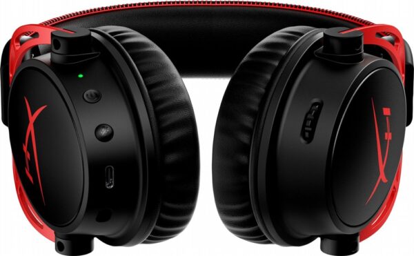 HyperX Cloud Alpha | Draadloze Over-ear Gaming Headset | USB-A | Zwart/Rood - Afbeelding 5