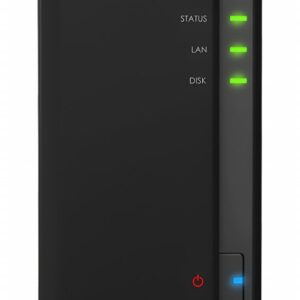 Synology DiskStation DS118 NAS 2TB | 1 Drive Bay | Inclusief 2TB HDD | 1x Gigabit Ethernet | Zwart