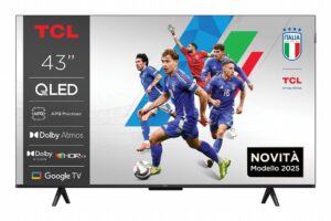 TCL 43P79K (2025) | 43'' Ultra HD 4K | QLED Smart TV | Wifi | Google TV | Dolby Vision | 60Hz