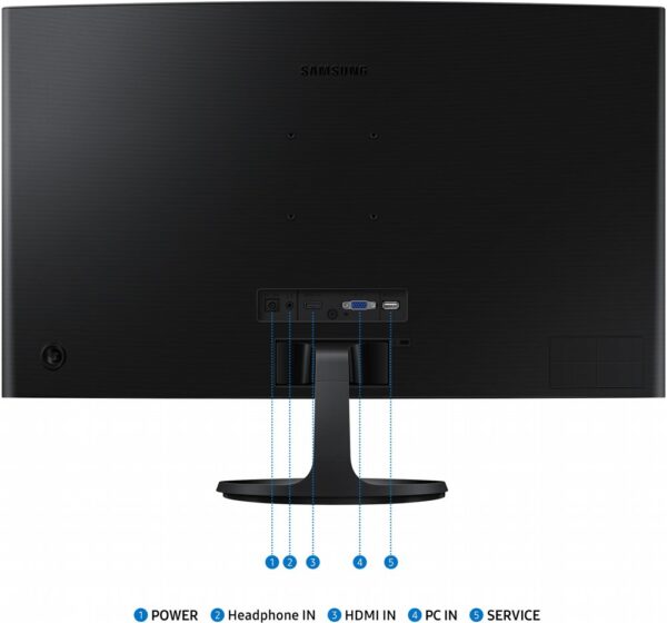 Samsung Essential S36GD 27'' | 1920x1080 VA | 100Hz | Curved | Full HD Monitor - Afbeelding 7