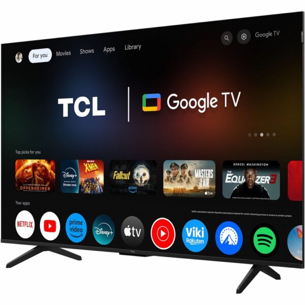 TCL 55P7K 55" | Ultra HD 4K QLED Smart TV (2025) | Google TV + Wifi | Dolby Vision & HDR10 | 60Hz - Afbeelding 4