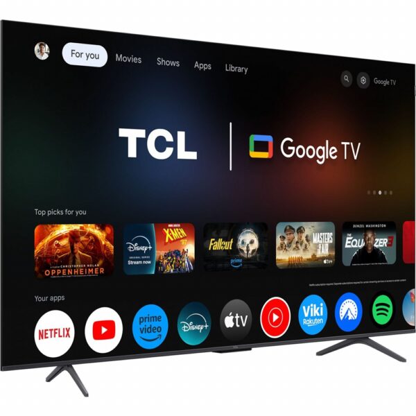 TCL 65P8K 65" | Ultra HD 4K QLED Smart TV (2025) | Google TV + Wifi | Dolby Vision | Quantum Dot | 120Hz - Afbeelding 4