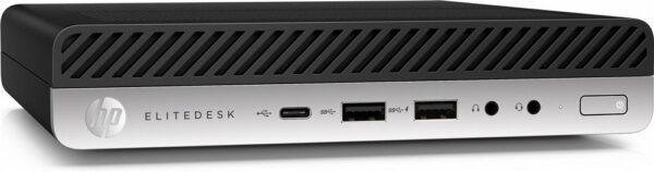 HP EliteDesk Mini 800 G4 | Intel Core i5-8500 | 8GB | 256GB | W11 Pro | Refurbished Silver - Afbeelding 4