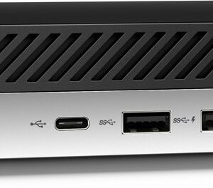 HP ProDesk 600 G4 Mini | Intel Core i5-8500T | 256GB | 8GB | 2x DisplayPort | W11 Professional | Refurbished Silver