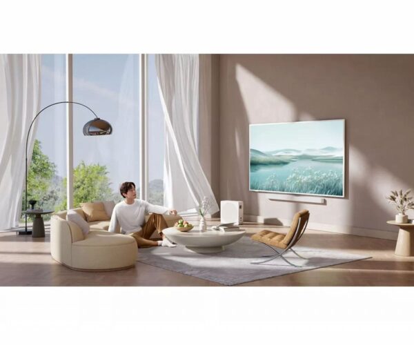 TCL NXTFRAME 55A300W Pro Wit 55" | Ultra HD 4K QLED Smart TV | Draadloze Soundbar en Subwoofer | Google TV + Wifi | HDR10+ | 120Hz | Refurbished Gold - Afbeelding 5