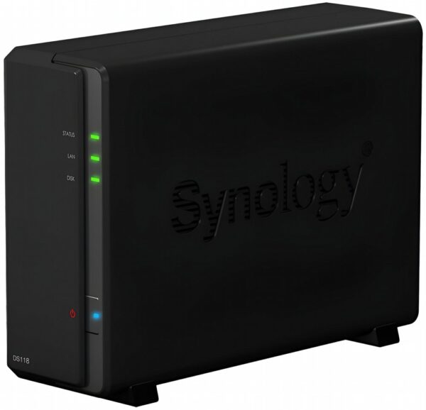 Synology DiskStation DS118 NAS 2TB | 1 Drive Bay | Inclusief 2TB HDD | 1x Gigabit Ethernet | Zwart - Afbeelding 6