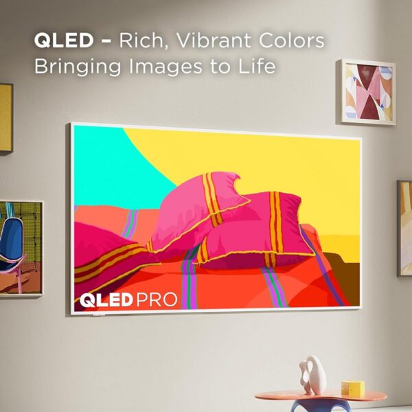 TCL NXTFRAME 55A300W Wit 55" | Ultra HD 4K QLED Smart TV | Google TV + Wi-Fi | Dolby Vision | Slim Design met NXTFRAME | 120Hz - Afbeelding 6