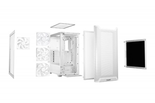 be quiet! PURE BASE 501 LX RGB | Midi Tower Case | Wit - Afbeelding 5