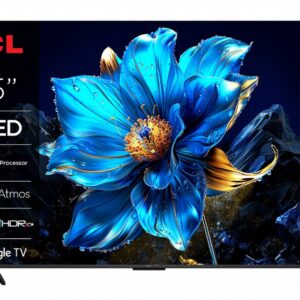 TCL 65P79K | 65" 4K Ultra HD QLED Smart TV | Google TV | Dolby Vision | 60Hz (2025)