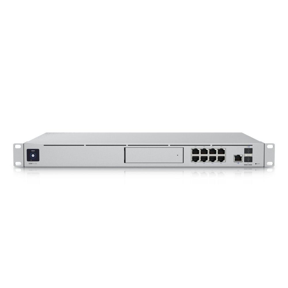 Ubiquiti UniFi Dream Machine Special Edition (UDM-SE) | Enterprise Gateway | 10G SFP+ & 2.5G RJ45 WAN | 8x Gigabit PoE LAN | 3.5 Gbps IPS Routing | Rackmount - Afbeelding 4
