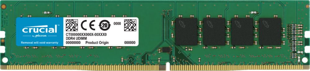 Crucial | 1x32GB DDR4 | 3200MHz | DIMM | CL22 | Geheugenmodule | RAM