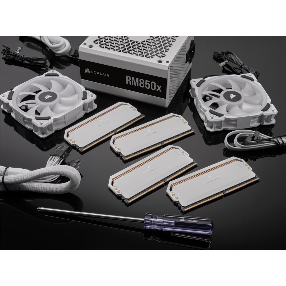Corsair Dominator Platinum RGB Wit | 64GB 2x32GB DDR5 | 5200MHz | DIMM | CL40 | Geheugenmodule | RAM - Afbeelding 6