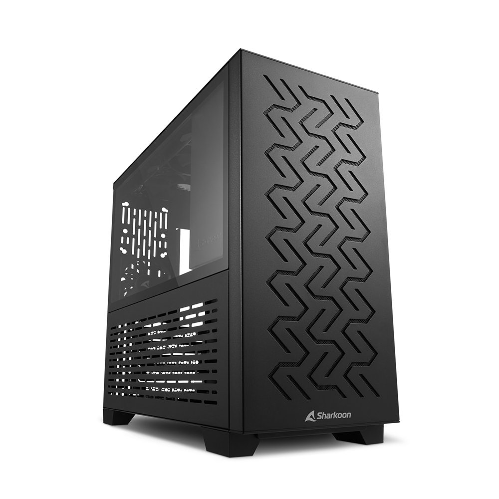 Sharkoon MS-Z1000 | Micro Tower Case | Zwart