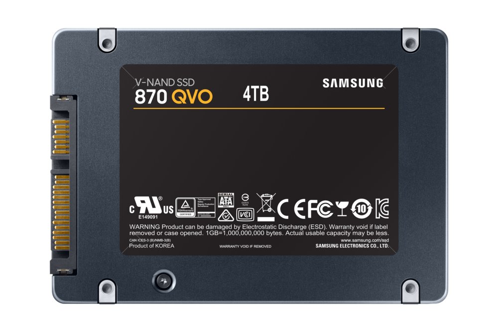 Samsung 870 QVO | 4TB SATA SSD | 2.5'' | 560MB/s Lezen | 530MB/s Schrijven - Afbeelding 4