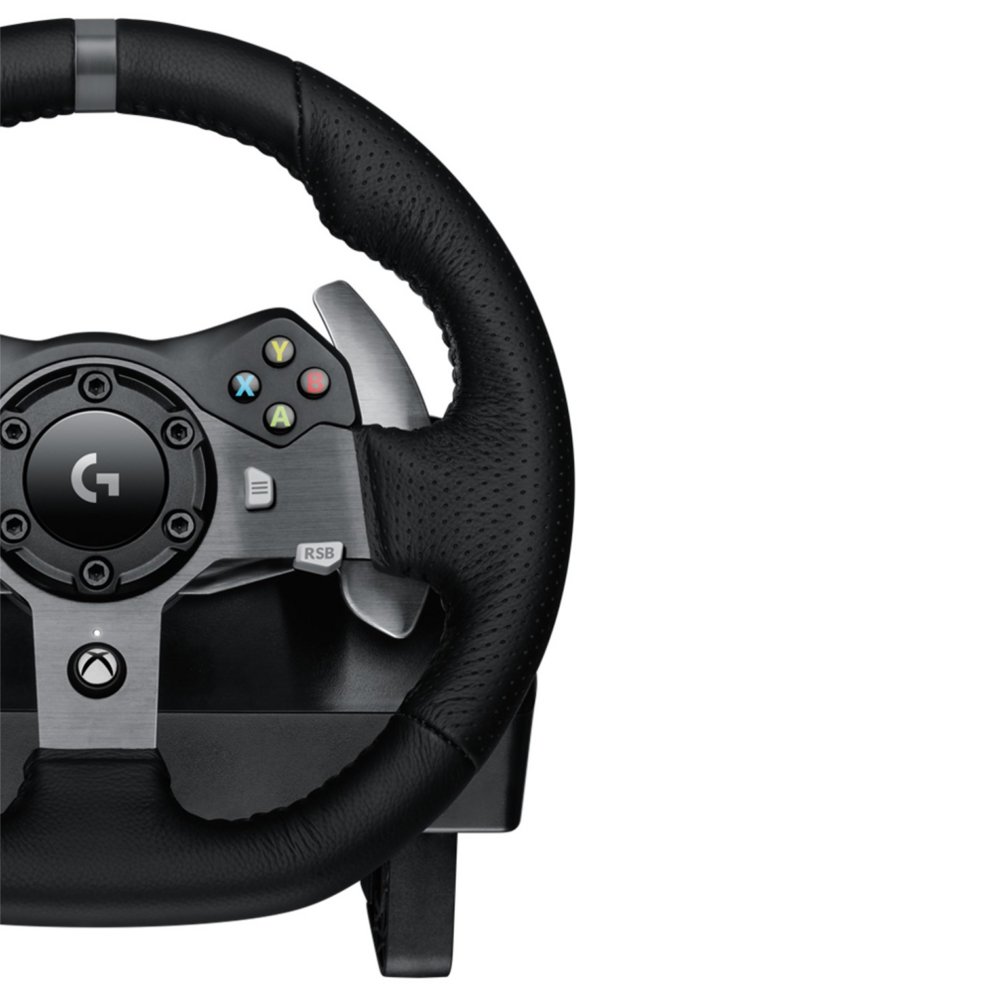Logitech G920 Driving Force | Racestuur en pedalen | Force Feedback | 900° rotatie | USB 2.0 | Compatibel met Xbox Series X|S, Xbox One en PC | Zwart - Afbeelding 3