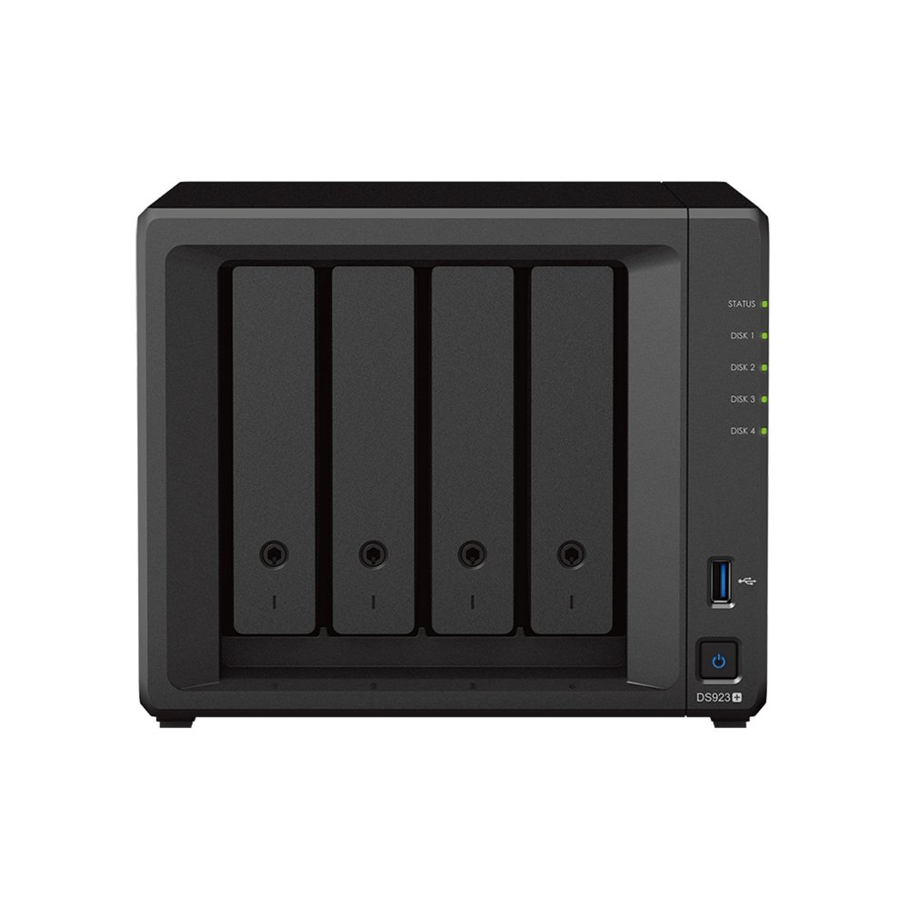 Synology DiskStation DS923+ NAS | 4 Drive Bays | AMD Ryzen R1600 | 2x Gigabit Ethernet | Desktop | Zwart - Afbeelding 3