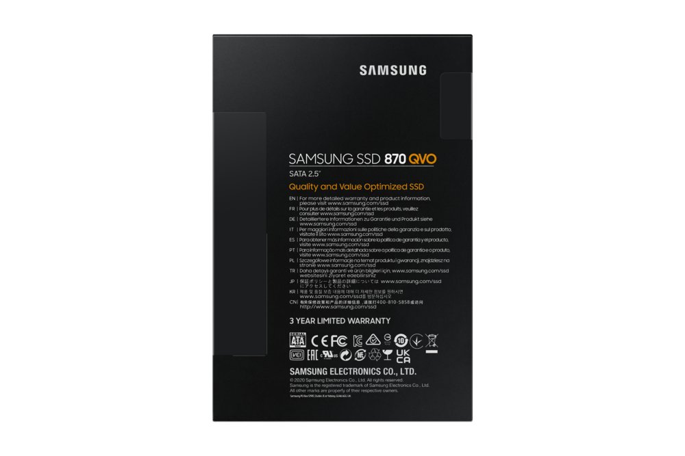 Samsung 870 QVO | 1TB SATA SSD | 2.5'' | 560MB/s Read | 530MB/s Write - Afbeelding 8