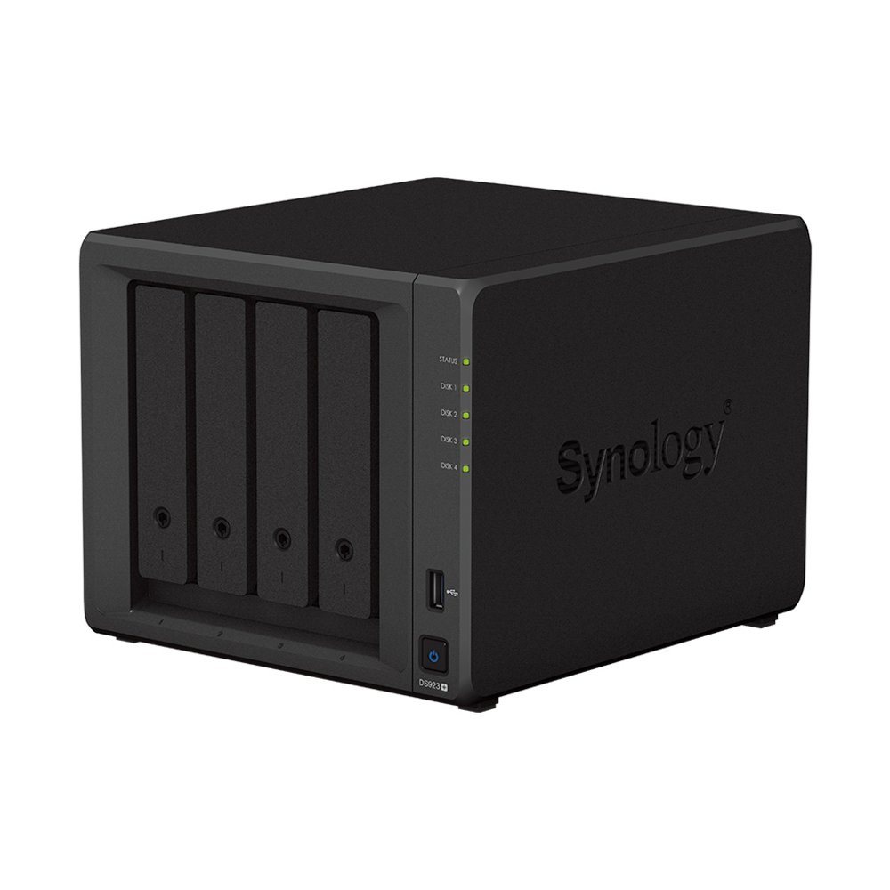 Synology DiskStation DS923+ NAS | 4 Drive Bays | AMD Ryzen R1600 | 2x Gigabit Ethernet | Desktop | Zwart - Afbeelding 4