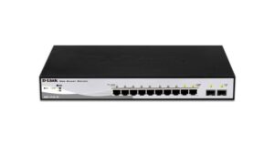 D-Link DGS-1210-10 | 10-poorts Gigabit Smart Switch | 8 RJ45 + 2 SFP | VLAN/QoS | Web/CLI-beheer