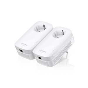 TP-Link AV1300 | Gigabit Powerline Adapter Set | HomePlug AV2 | 1200 Mbps | Met Stopcontact | Starter Kit