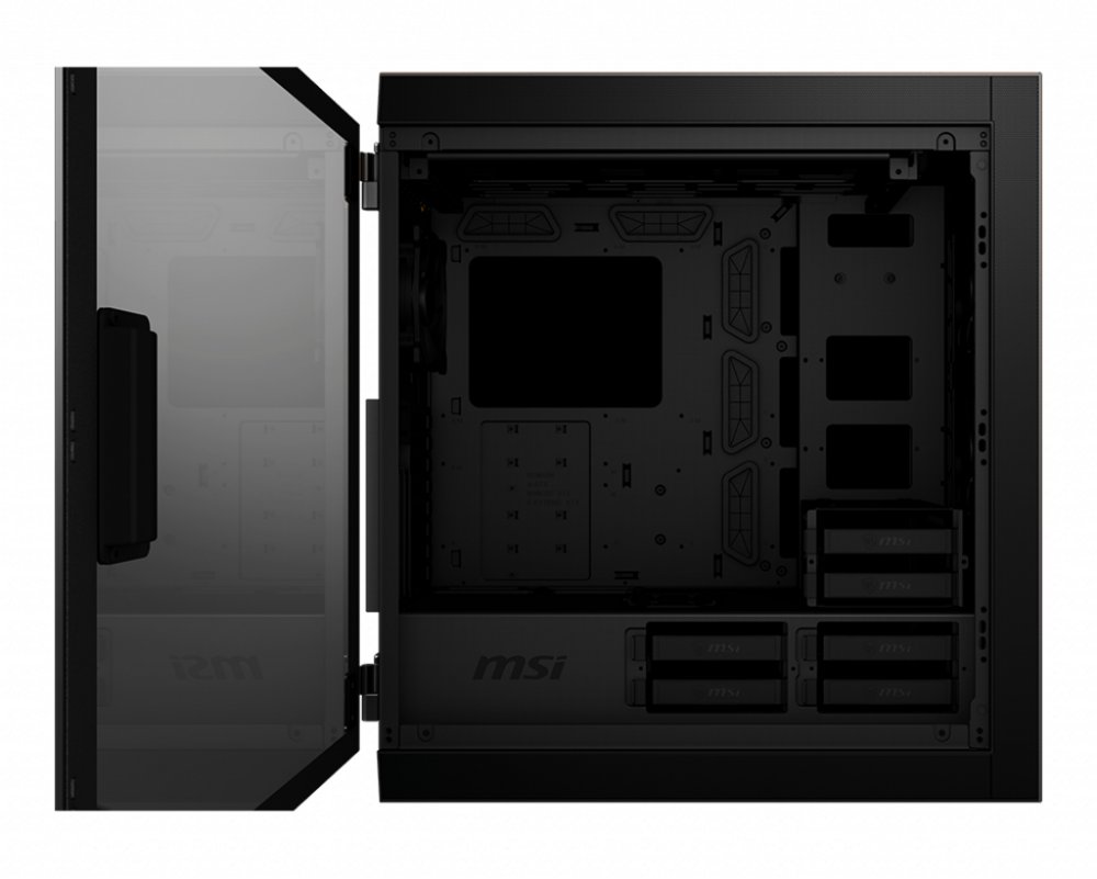 MSI MPG Sekira 500G | Midi Tower Case | USB-C | Zwart - Afbeelding 4
