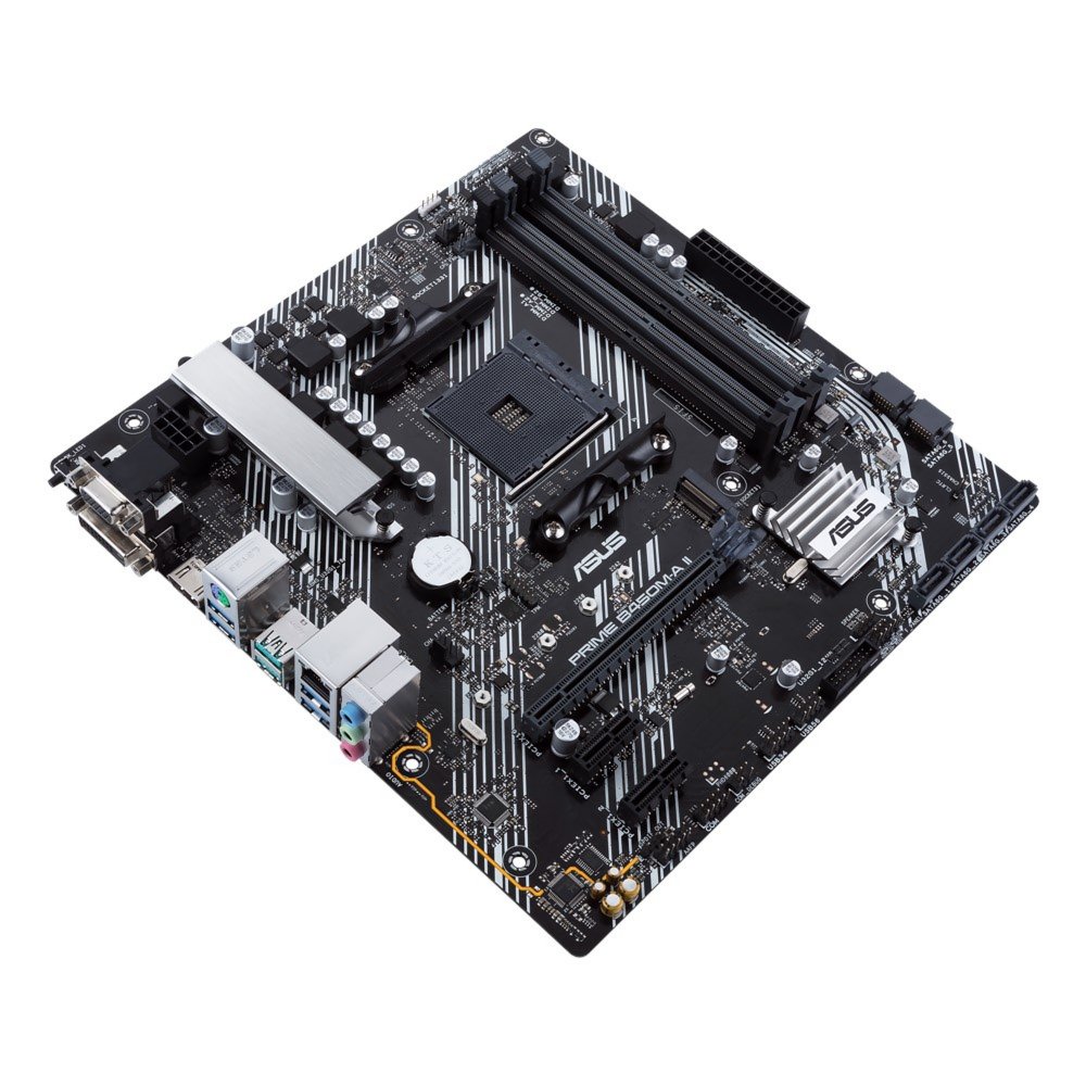 ASUS PRIME B450M-A II | Socket AM4 | AMD B450 | 4xDDR4 | Micro-ATX | Moederbord - Afbeelding 4