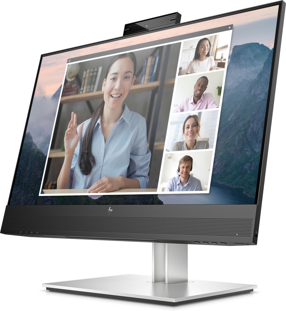 HP E24mv G4 24" | 1920x1080 IPS | 60Hz | Conferencing Monitor met Webcam, Microfoon en Speakers - Afbeelding 3