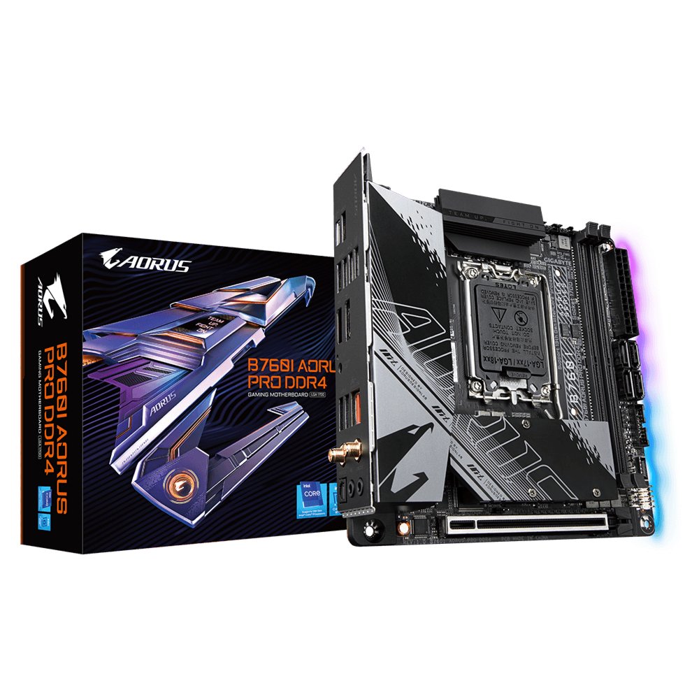 Gigabyte B760I AORUS PRO DDR4 | Socket LGA 1700 | Intel B760 | 4xDDR4 | Mini-ITX | Moederbord - Afbeelding 7