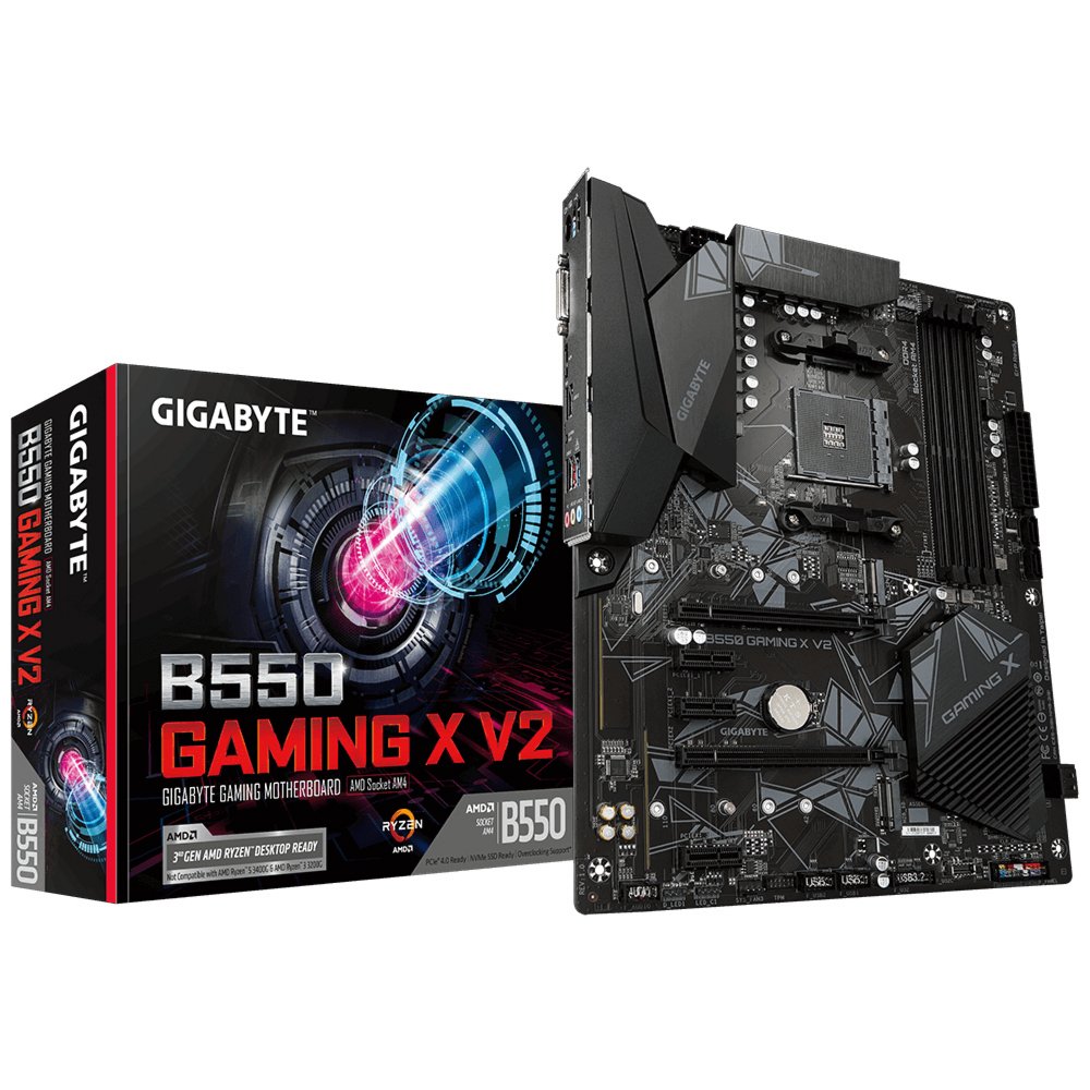 Gigabyte B550 Gaming X V2 | Socket AM4 | AMD B550 | 4xDDR4 | ATX | Moederbord