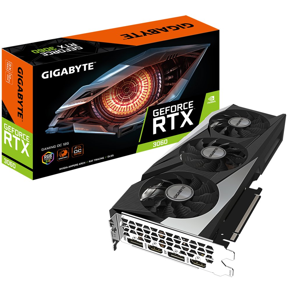 Gigabyte GeForce RTX 3060 Gaming OC (rev. 2.0, LHR) | 12GB GDDR6 VRAM | Videokaart | GPU | Nvidia - Afbeelding 10