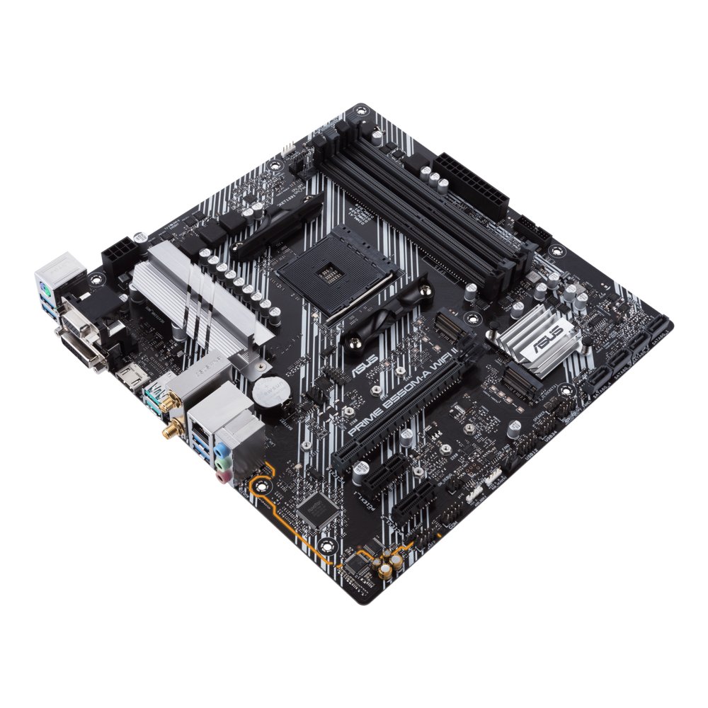 ASUS PRIME B550M-A WIFI II | Socket AM4 | AMD B550 | 4xDDR4 | Micro-Atx | Moederbord - Afbeelding 6