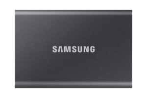 Samsung T7 | Externe SSD | 1TB | USB 3.2 Gen2 | 1.050MB/s read | 1.000MB/s write | Grijs
