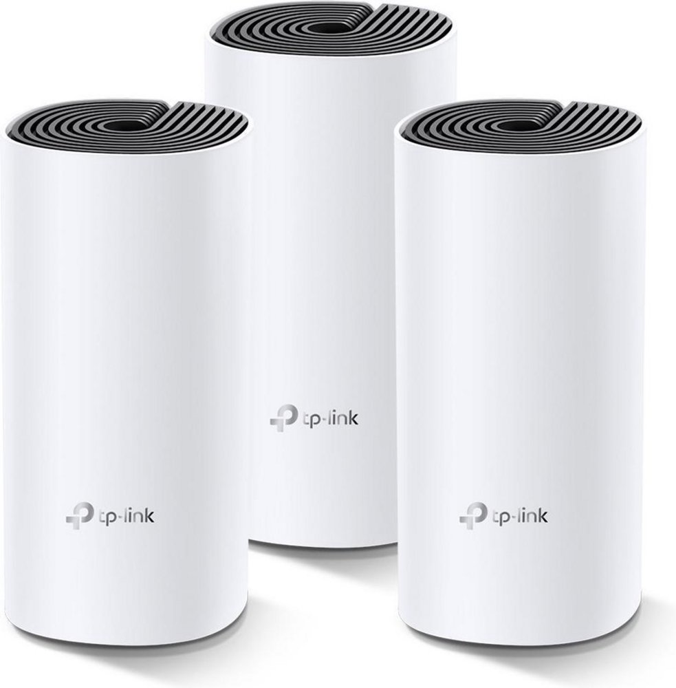 TP-Link Deco M4 (3-pack) | Dual-band WiFi 5 Mesh Router | Gigabit Ethernet | AC1200